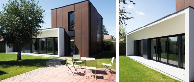 Maison à Beauzelle en acier corten - Architecte sur Toulouse
