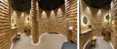 Création de sanitaires pour le restaurant doublement étoilé de Franck Putelat à Carcassonne - Architecte sur Toulouse